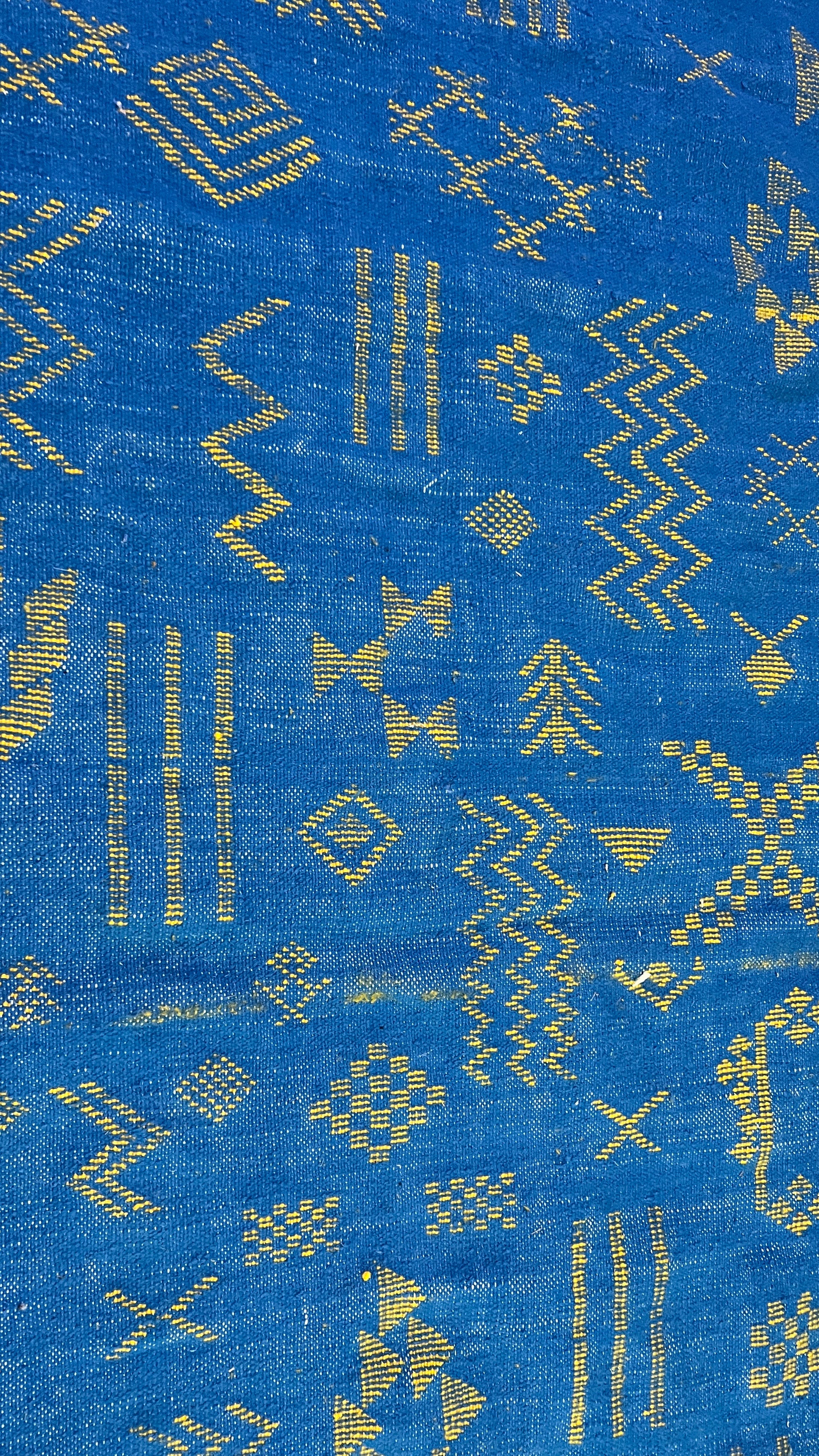 Traditional Abstract Rug I Thick Moroccan Wool Rug (Low-Shedding)-BOHO SOFA