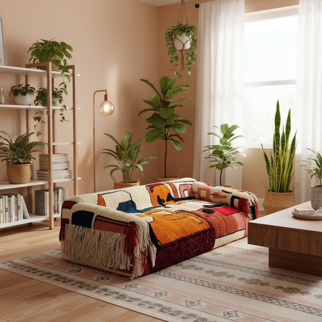 bohemian sofa Moroccan sofa, boho sofa Modern Sofa N1-BOHO SOFA