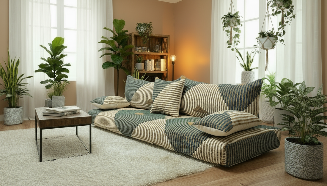 Modern boho sofa 