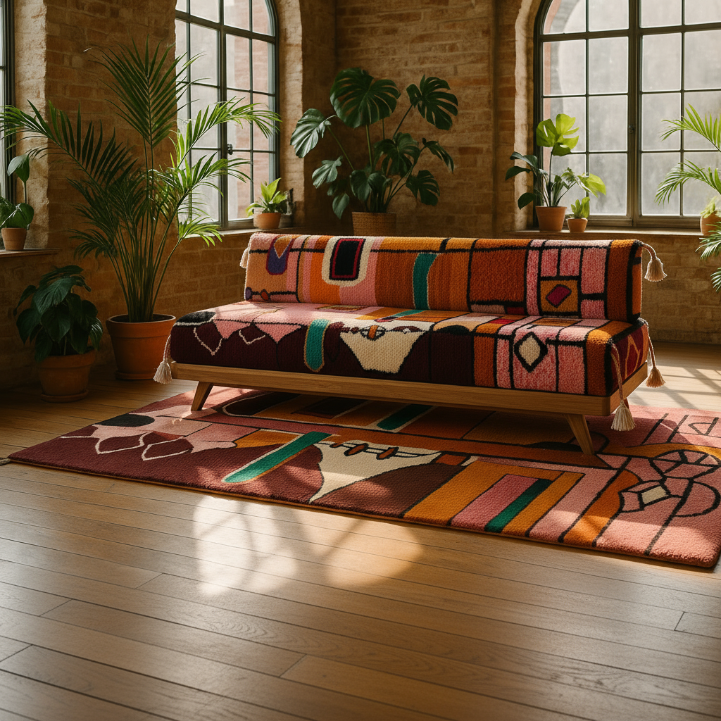Bohemian Sofa , Moroccan sofa , Modern Sofa N8-BOHO SOFA