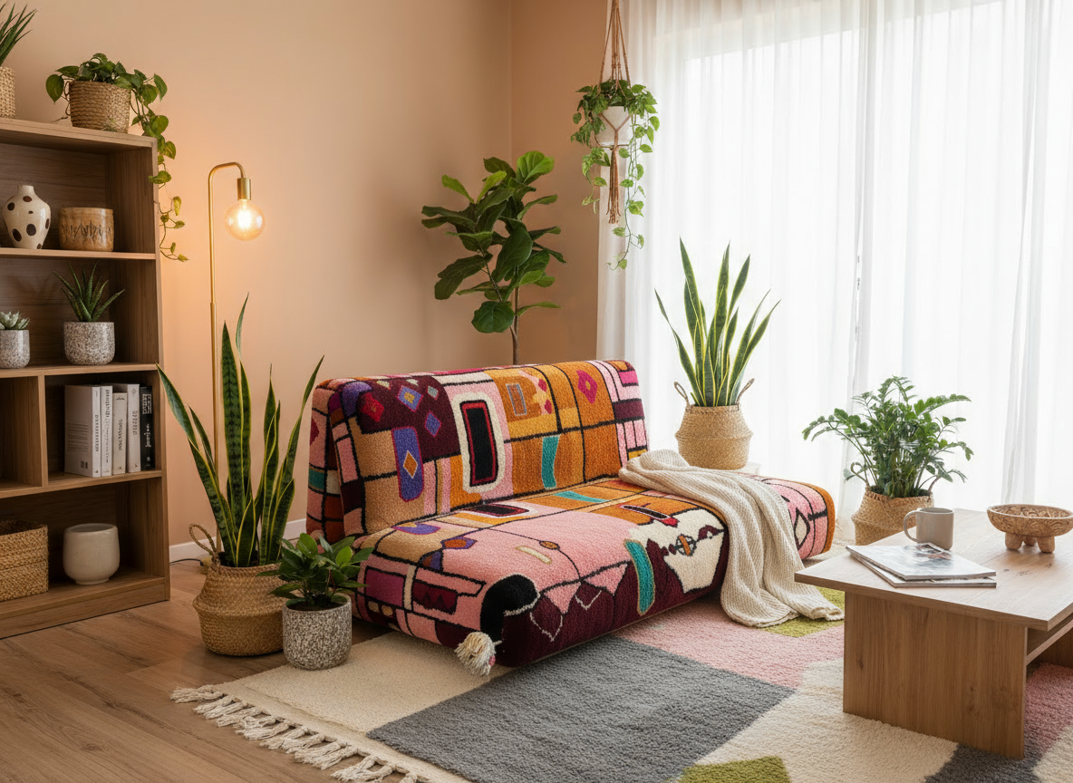 Bohemian Sofa , Moroccan sofa , Modern Sofa N8-BOHO SOFA
