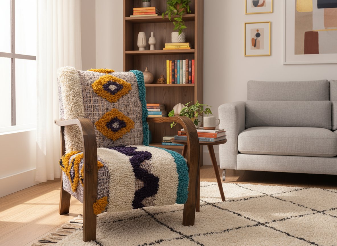beni-ourain-moroccan-armchair-BOHO SOFA