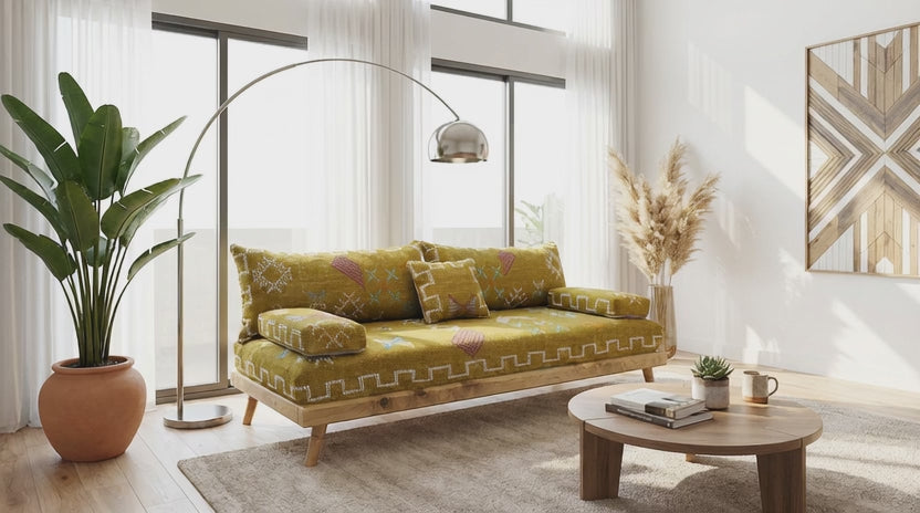 Moroccan sofa , boho style 